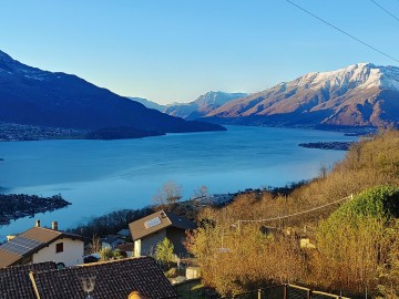 Blick vom Balkon