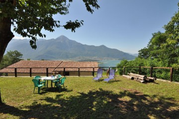 Garten der Casa Federica - Ferienhaus Comer See