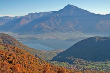 Blick bei einer Wanderung in der Nähe