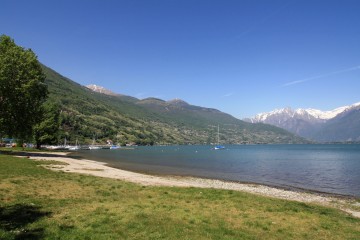 Strand in Domaso