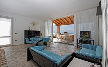 Ferienwohnung Comer See - Wohnzimmer